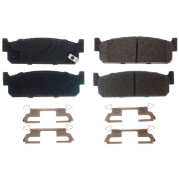 Picture of Power Stop 93-97 Infiniti J30 Rear Z17 Evolution Ceramic Brake Pads w-Hardware