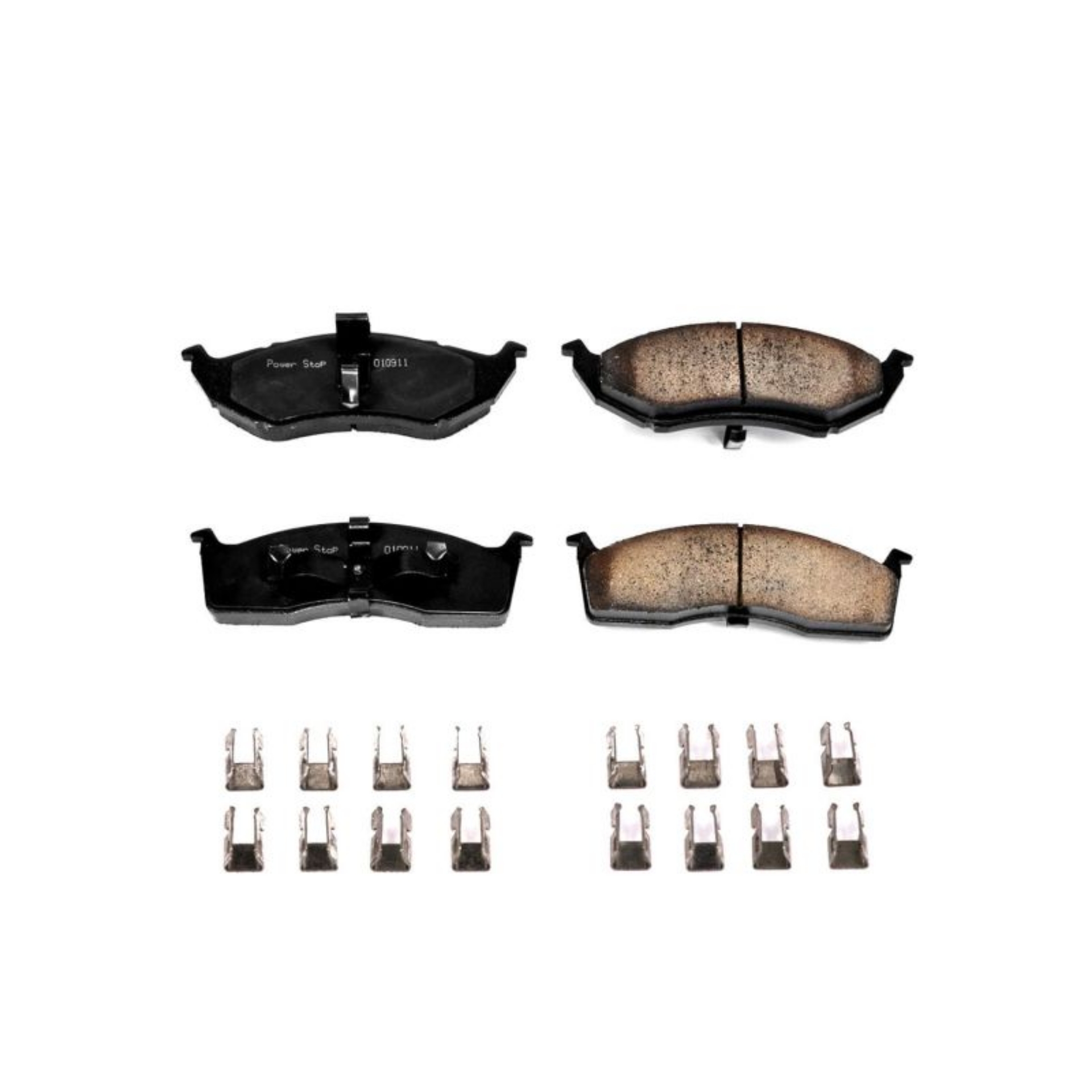 Picture of Power Stop 93-97 Chrysler Concorde Front Z17 Evolution Ceramic Brake Pads w-Hardware