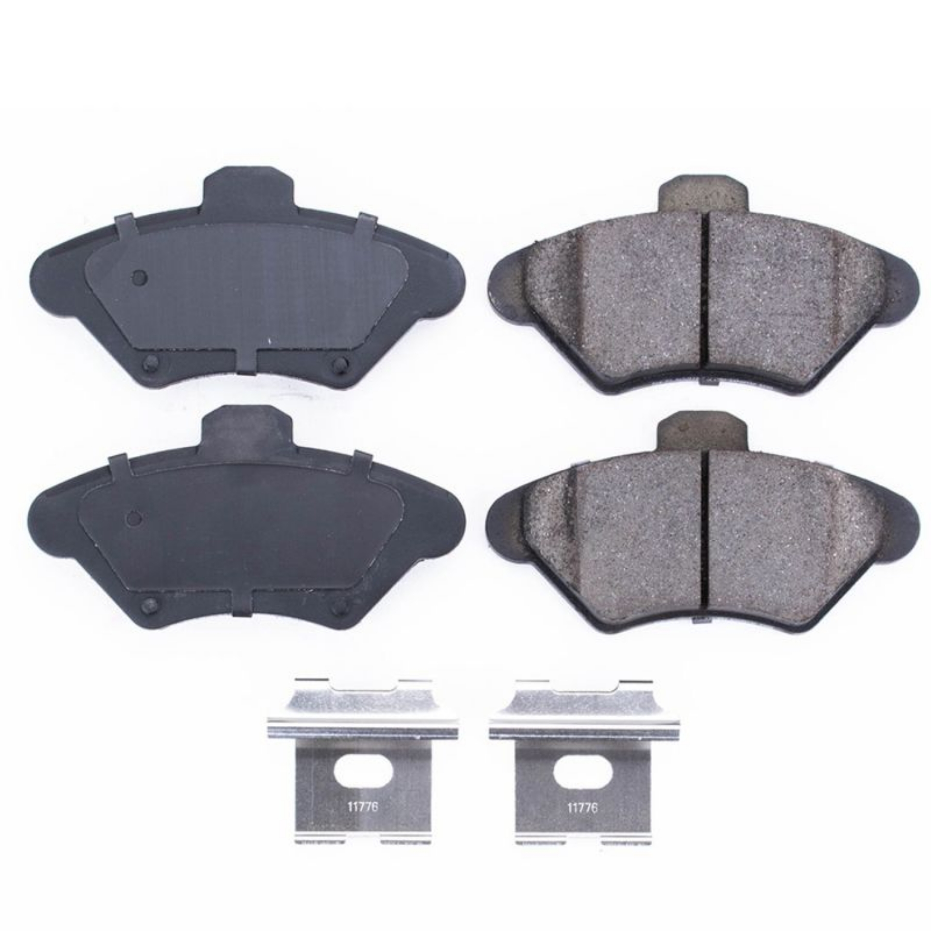 Picture of Power Stop 94-98 Ford Mustang Front Z17 Evolution Ceramic Brake Pads w-Hardware