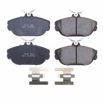 Picture of Power Stop 93-02 Ford Taurus Front Z17 Evolution Ceramic Brake Pads w-Hardware