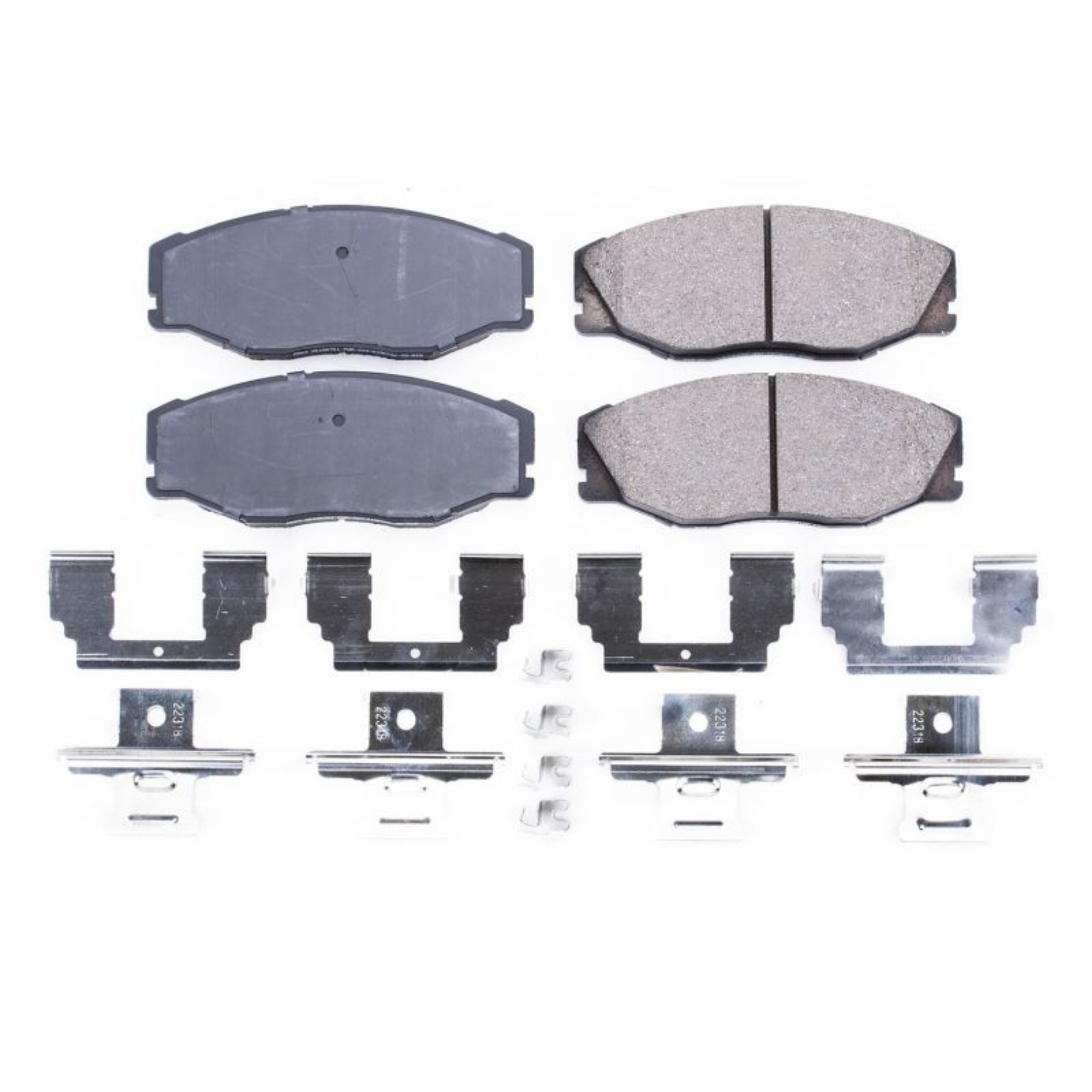 Picture of Power Stop 93-98 Toyota T100 Front Z17 Evolution Ceramic Brake Pads w-Hardware