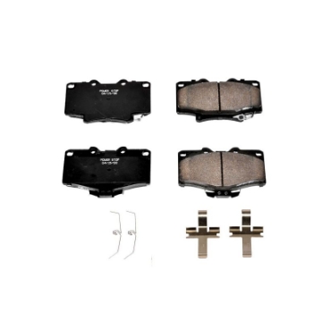 Picture of Power Stop 91-95 Toyota 4Runner Front Z17 Evolution Ceramic Brake Pads w-Hardware