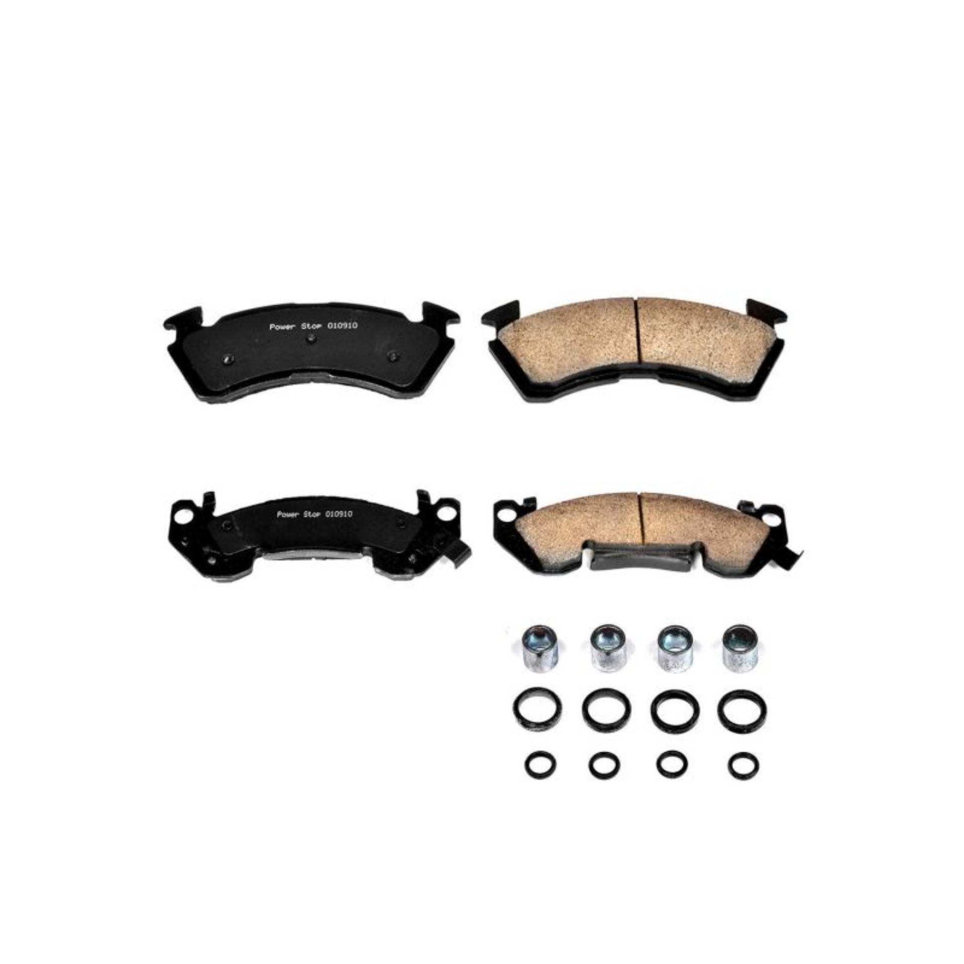 Picture of Power Stop 92-96 Buick Commercial Chassis Front Z17 Evolution Ceramic Brake Pads w-Hardware