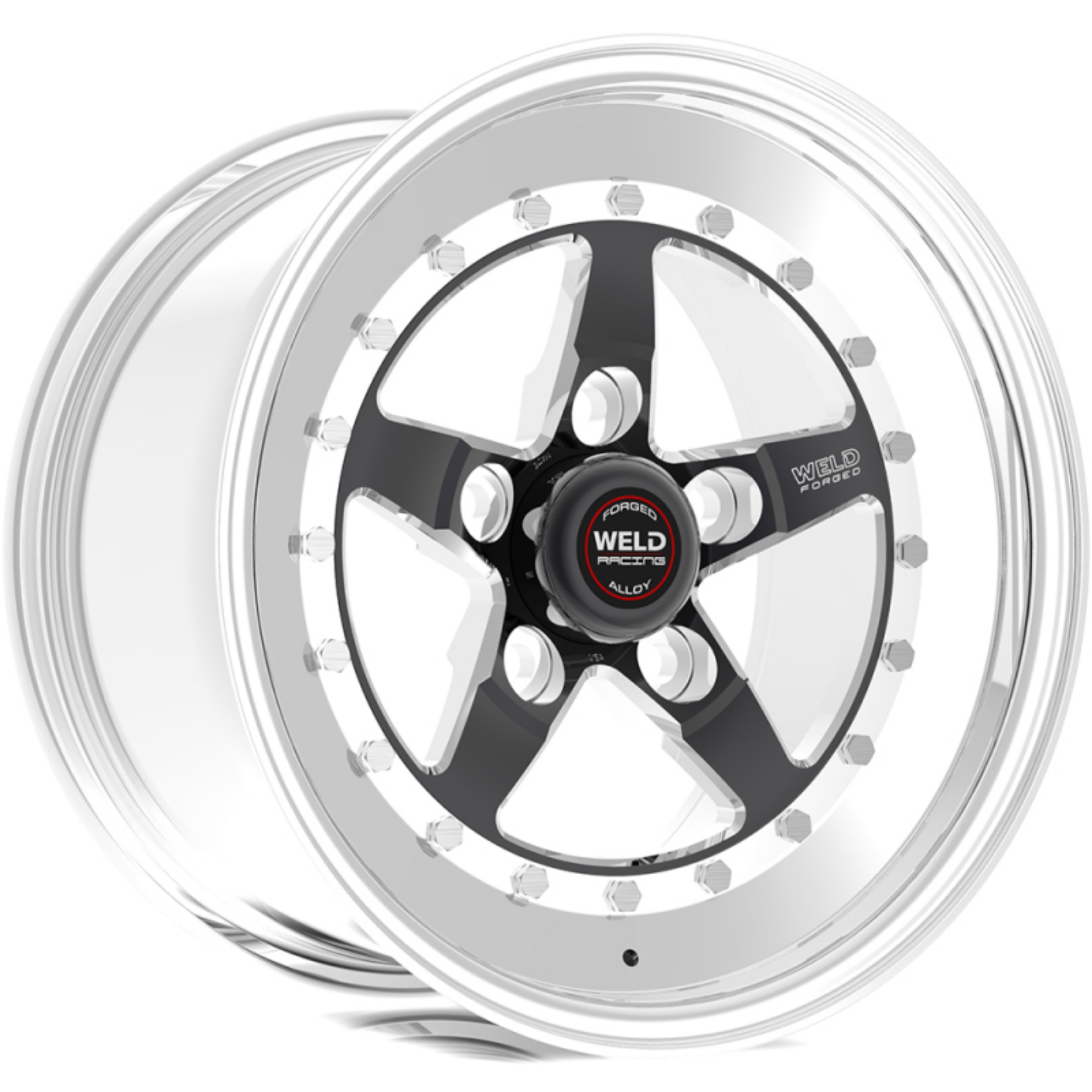 Picture of Weld Weldstar 15x16 - 4-5in BP - 7-5in- BS Black Wheel - Non-Beadlock
