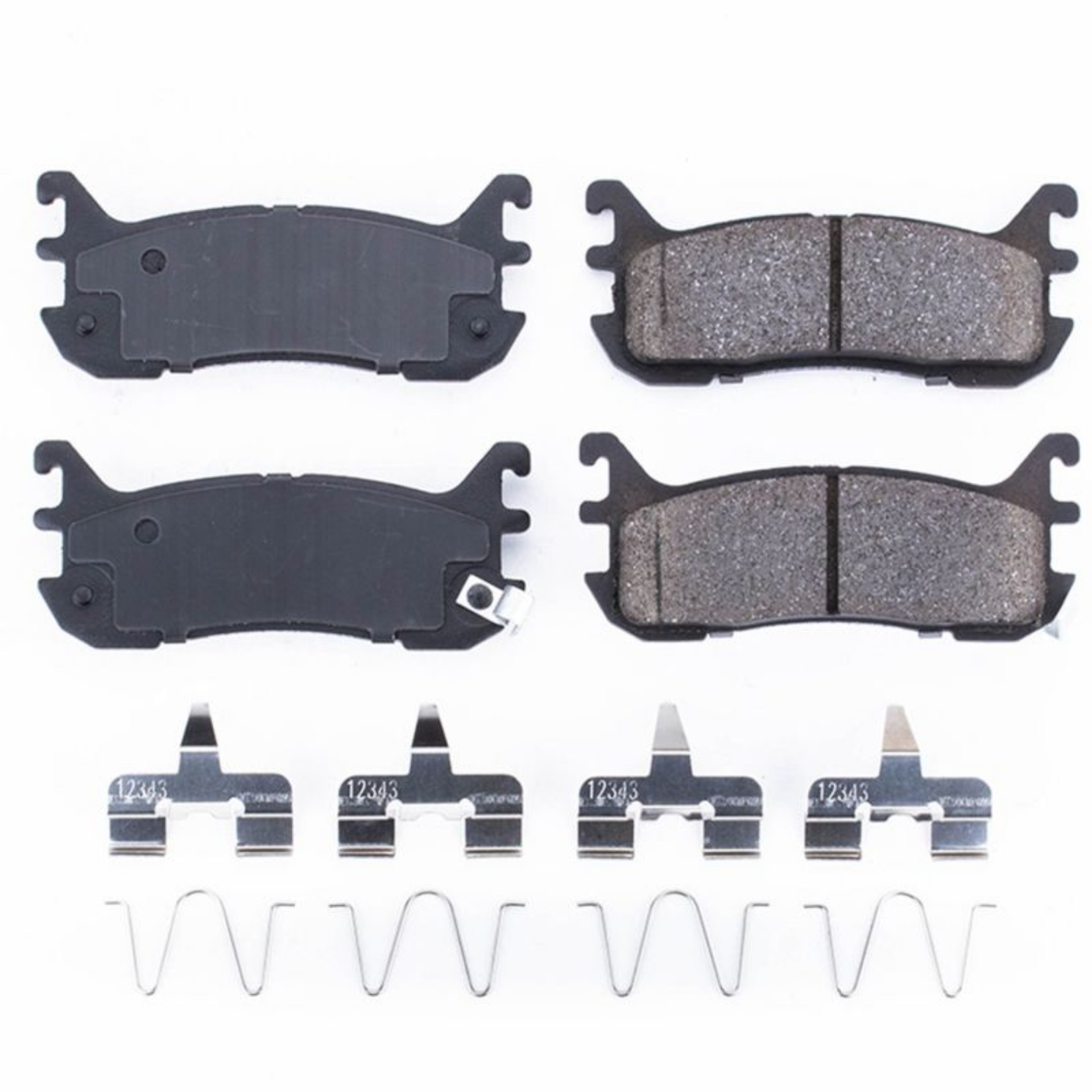 Picture of Power Stop 97-03 Ford Escort Rear Z17 Evolution Ceramic Brake Pads w-Hardware