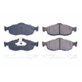 Picture of Power Stop 95-00 Ford Contour Front Z17 Evolution Ceramic Brake Pads w-Hardware