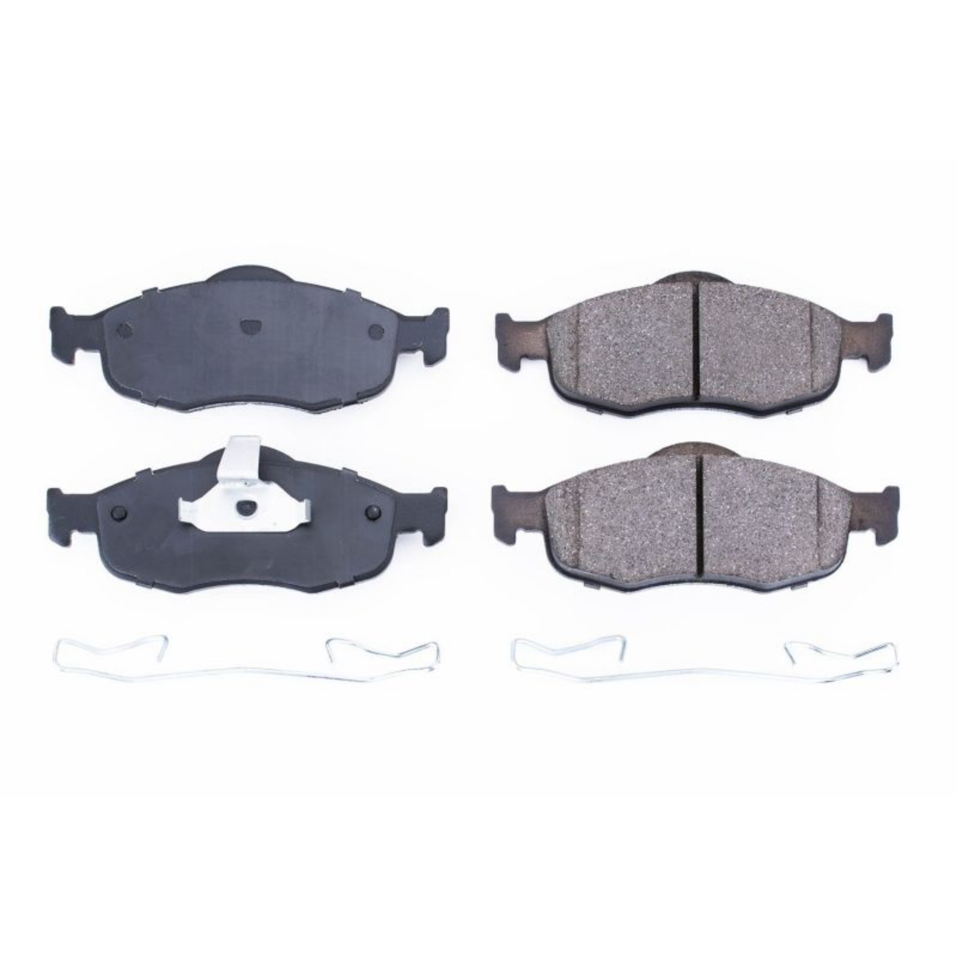Picture of Power Stop 95-00 Ford Contour Front Z17 Evolution Ceramic Brake Pads w-Hardware