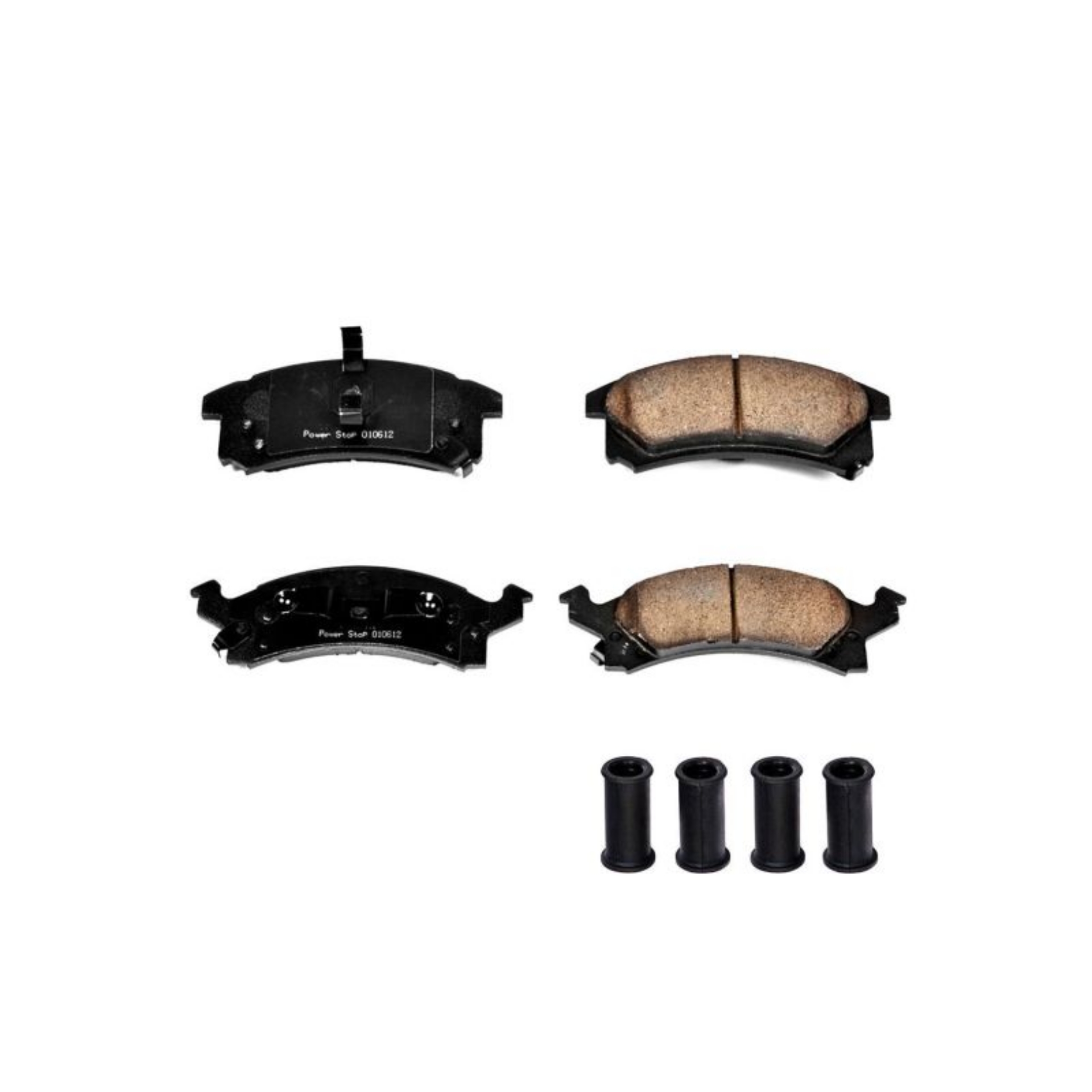 Picture of Power Stop 96-98 Buick Skylark Front Z17 Evolution Ceramic Brake Pads w-Hardware
