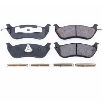 Picture of Power Stop 96-02 Ford Crown Victoria Rear Z17 Evolution Ceramic Brake Pads w-Hardware
