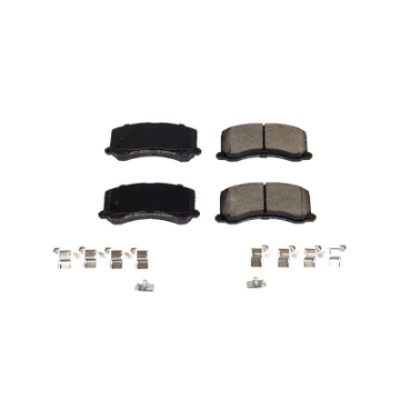 Picture of Power Stop 95-02 Suzuki Esteem Front Z17 Evolution Ceramic Brake Pads w-Hardware