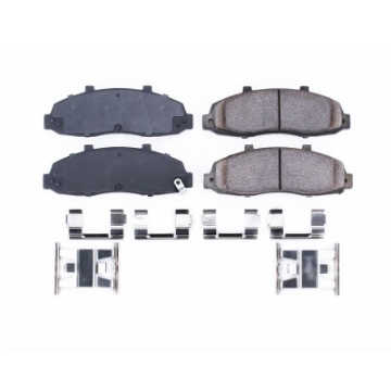 Picture of Power Stop 97-03 Ford F-150 Front Z17 Evolution Ceramic Brake Pads w-Hardware