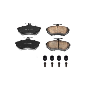 Picture of Power Stop 95-02 Volkswagen Cabrio Front Z17 Evolution Ceramic Brake Pads w-Hardware