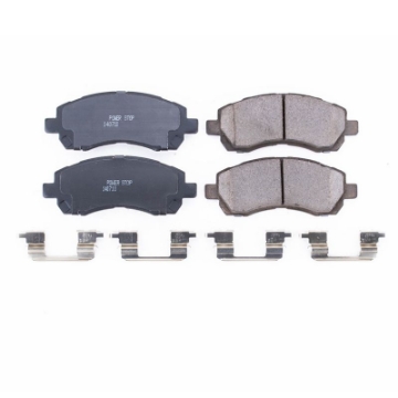 Picture of Power Stop 97-01 Subaru Impreza Front Z17 Evolution Ceramic Brake Pads w-Hardware