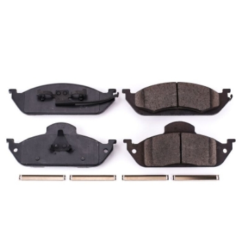 Picture of Power Stop 98-03 Mercedes-Benz ML320 Front Z17 Evolution Ceramic Brake Pads w-Hardware