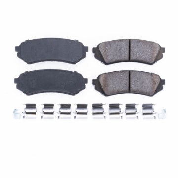 Picture of Power Stop 98-07 Lexus LX470 Rear Z17 Evolution Ceramic Brake Pads w-Hardware