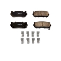 Picture of Power Stop 98-01 Kia Sephia Rear Z17 Evolution Ceramic Brake Pads w-Hardware