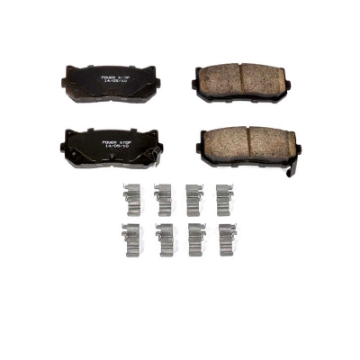 Picture of Power Stop 98-01 Kia Sephia Rear Z17 Evolution Ceramic Brake Pads w-Hardware