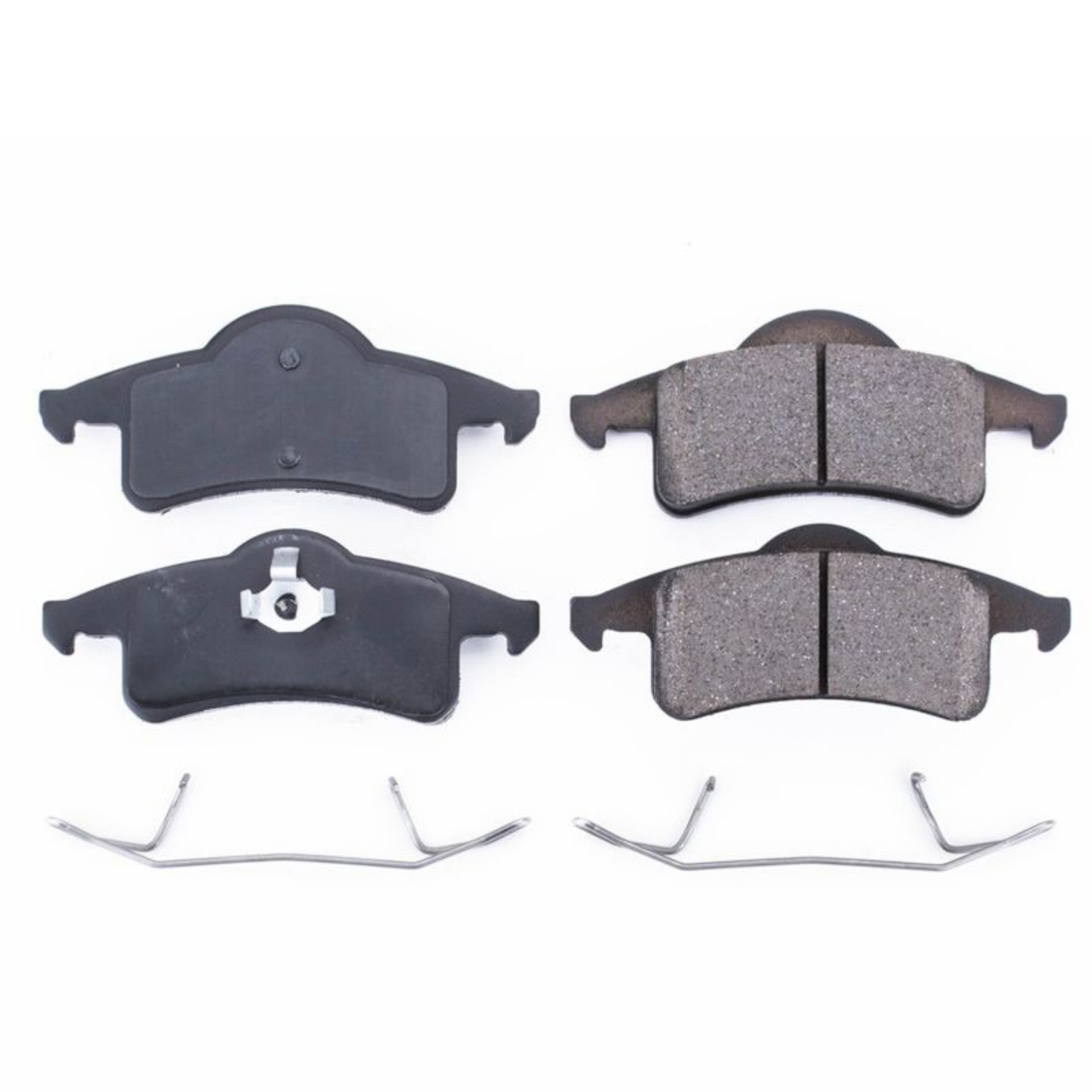 Picture of Power Stop 99-04 Jeep Grand Cherokee Rear Z17 Evolution Ceramic Brake Pads w-Hardware