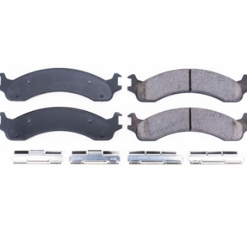 Picture of Power Stop 00-02 Dodge Ram 2500 Front Z17 Evolution Ceramic Brake Pads w-Hardware