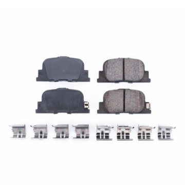 Picture of Power Stop 00-01 Lexus ES300 Rear Z17 Evolution Ceramic Brake Pads w-Hardware