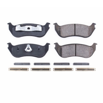 Picture of Power Stop 96-02 Ford Crown Victoria Rear Z17 Evolution Ceramic Brake Pads w-Hardware