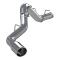 Picture of MBRP 2020+ GMC-Chevy 2500-3500 6-6L Duramax 4in Mand Bent Tubing Pro-Ser Cat Back Single Side - 304