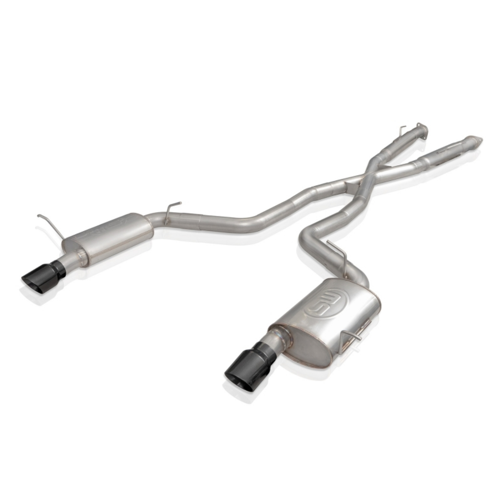Picture of Stainless Works 11-20 Dodge Durango 5-7L 3in Legend Catback w-4in Black Tips