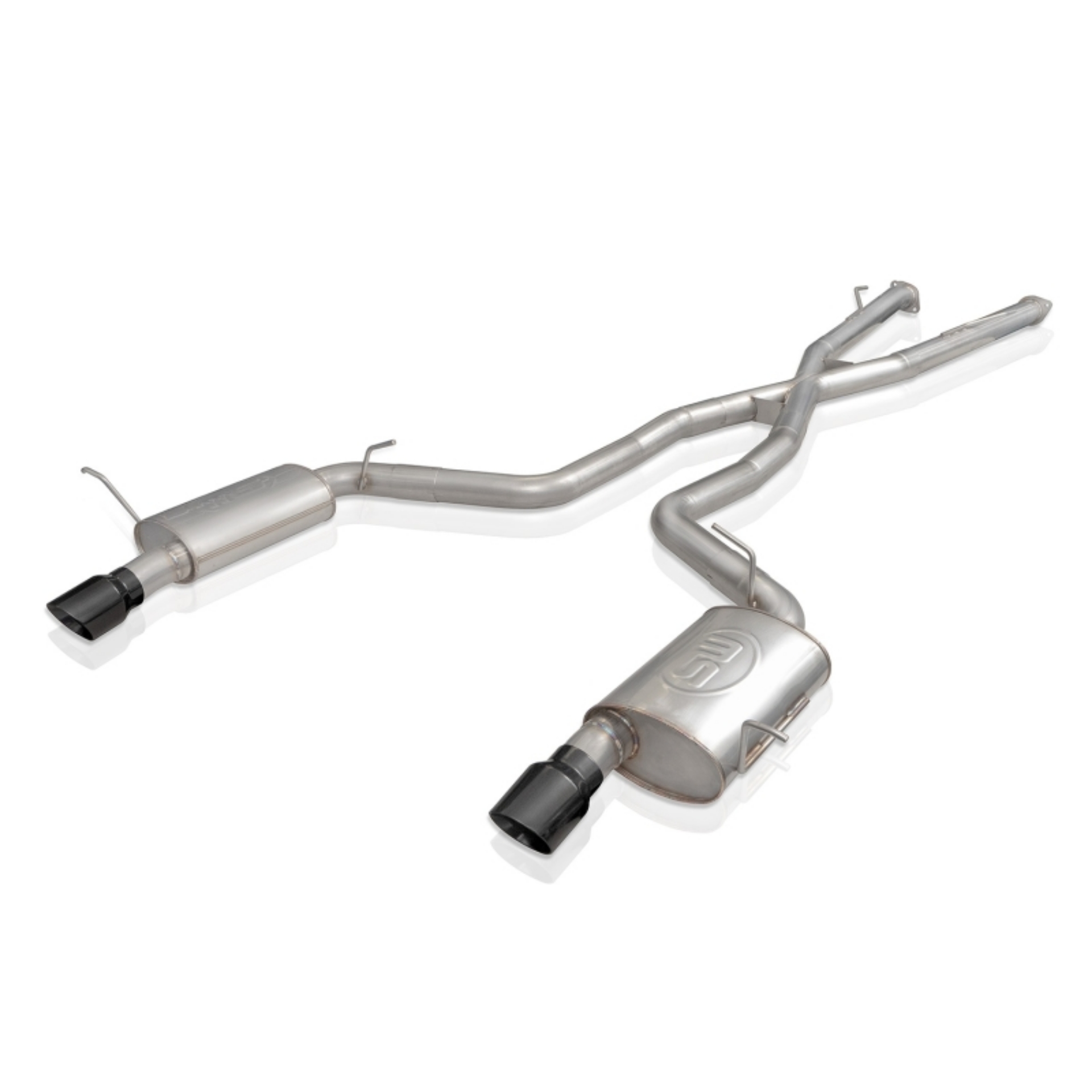 Picture of Stainless Works 11-20 Dodge Durango 5-7L 3in Redline Catback w-4in Black Tips