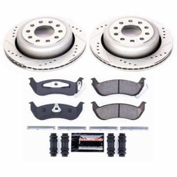 Picture of Power Stop 03-11 Lincoln Town Car Rear Z23 Evolution Sport Brake Kit