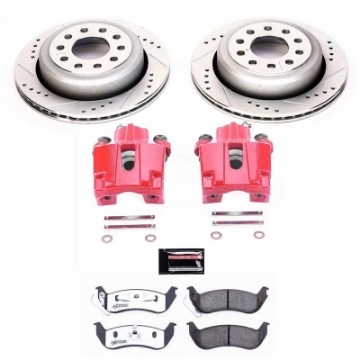 Picture of Power Stop 03-11 Lincoln Town Car Rear Z26 Street Warrior Brake Kit w-Calipers