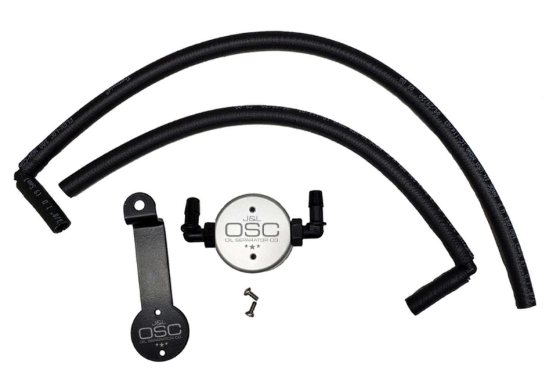 Picture of J&L 05-24 Toyota 4Runner 4-0L Driver Side Oil Separator 3-0 - Clear Anodized