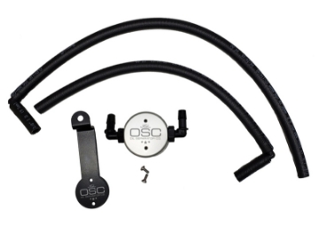 Picture of J&L 05-24 Toyota 4Runner 4-0L Driver Side Oil Separator 3-0 - Clear Anodized
