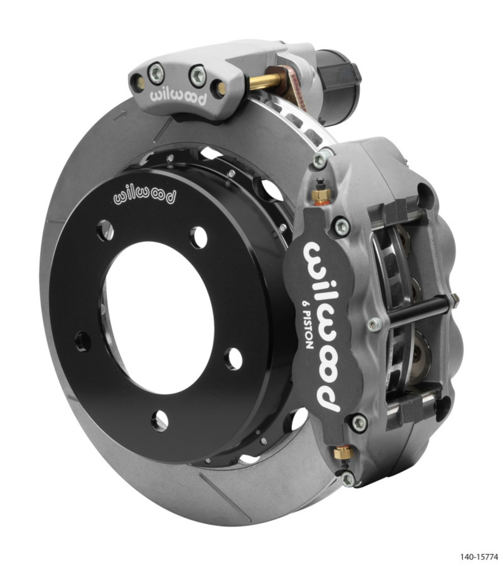 Picture of Wilwood FNSL6R-EPB Big Brake Truck Brake Rear Kit - 12-88in Rotor Dia Type III Anodized Caliper