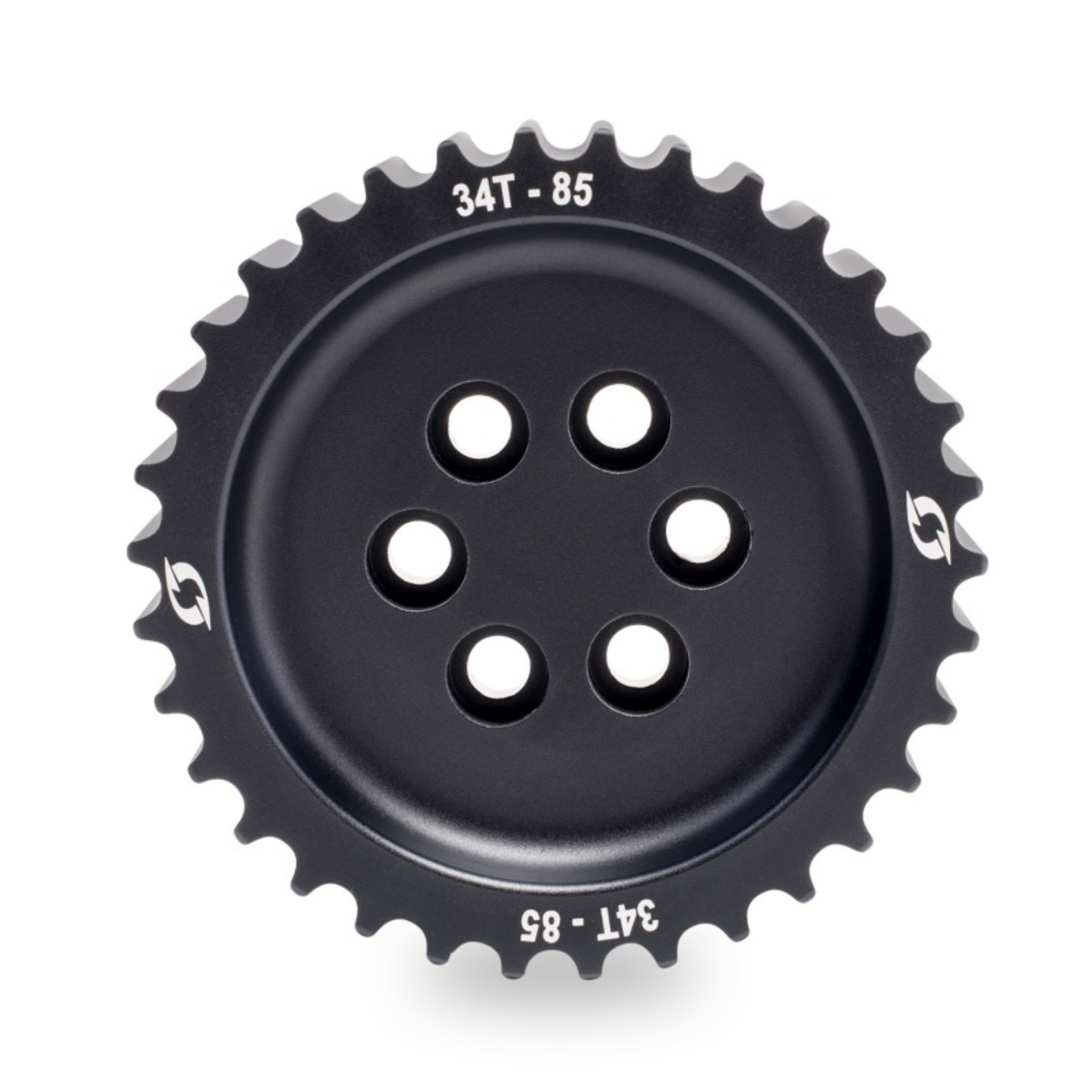 Picture of KraftWerks Cogged Pulley - 85mm Cogged 64mm Width 6 Bolt - Must Use Adapter Hub