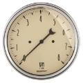 Picture of Autometer 5in Antique Beige In-Dash 8K RPM Tachometer Gauge