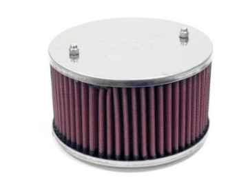 Picture of K&N Universal Custom Air Filter - Round 1-625in Flange - 1-625in ID - 2-75in Overall Height