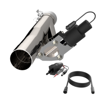 Picture of 2019-2024 Ford Ranger 2-3L QTP  Aggressor Cutout Pipe