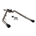 Picture of 2019-2024 Ram 1500 QTP Screamer Split Rear Exit Cat Back Black Tips