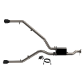 Picture of 2019-2024 Ram 1500 QTP Screamer Split Rear Exit Cat Back Black Tips