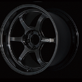 Picture of Advan R6 18x8-0 +45 5-114-3 Racing Titanium Black Wheel