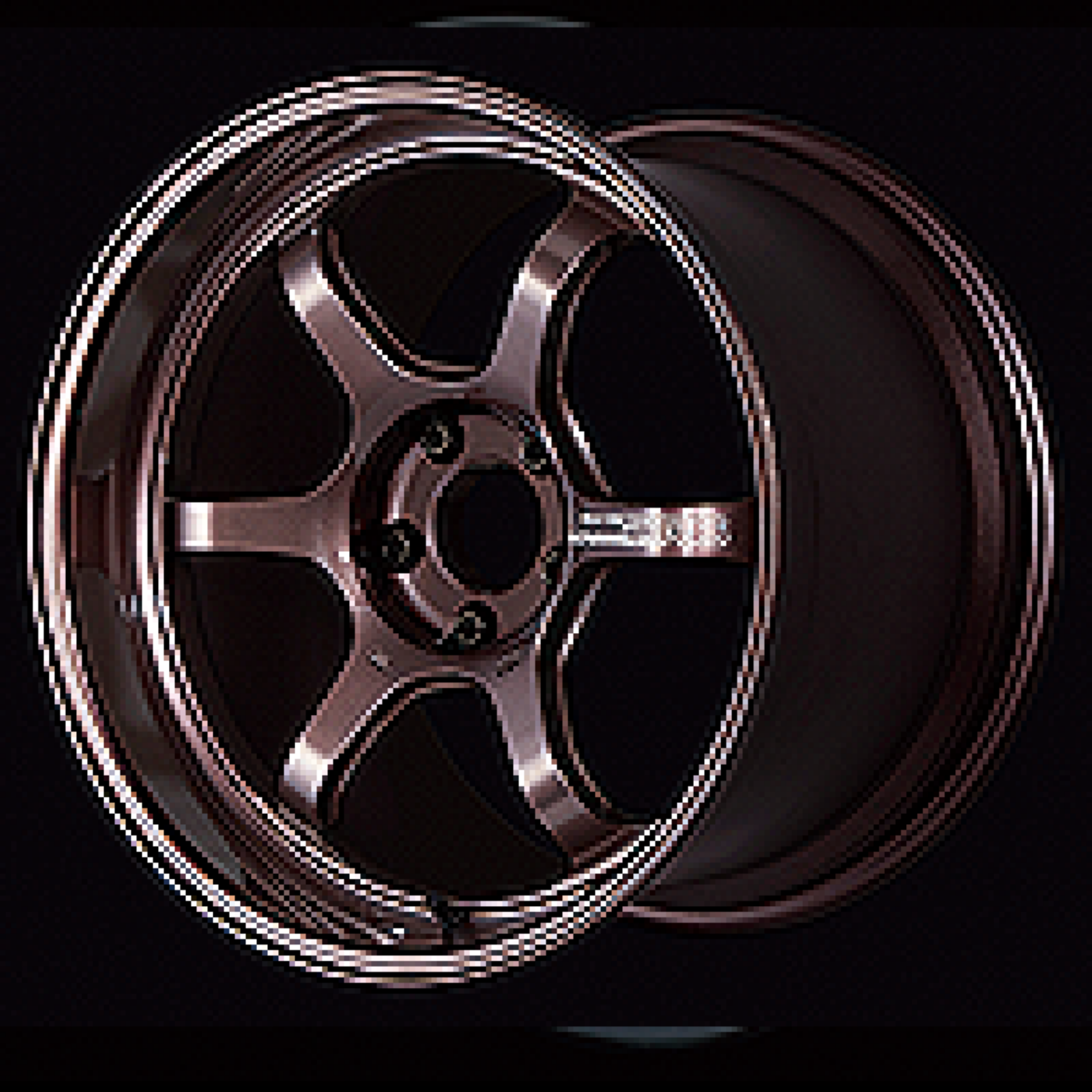 Picture of Advan R6 18x8-0 +45 5-114-3 Racing Copper Bronze Wheel