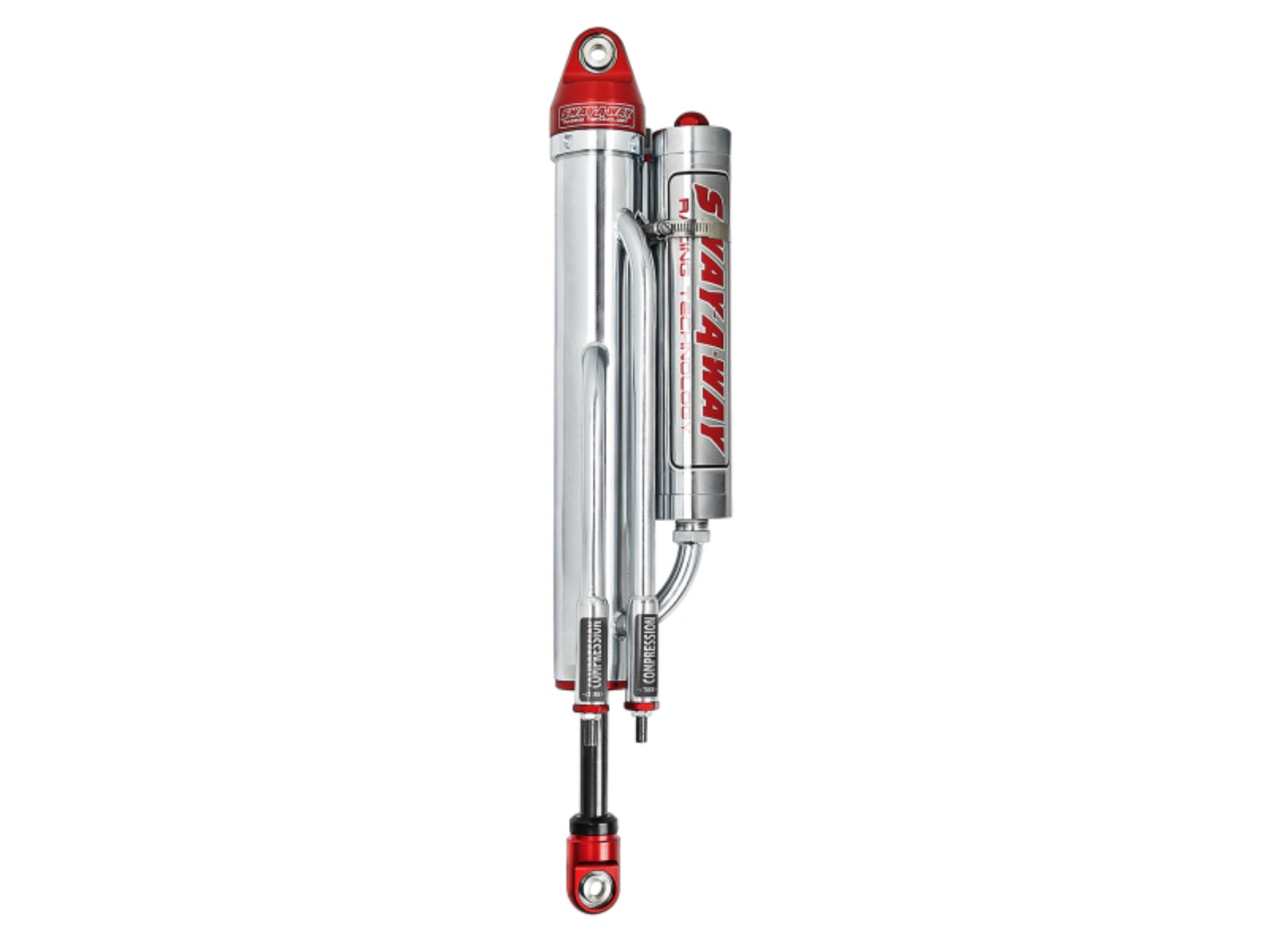 Picture of aFe Sway-A-Way 2-5 Bypass Shock 3-Tube w- Piggyback Res- Left Side - 16in Stroke