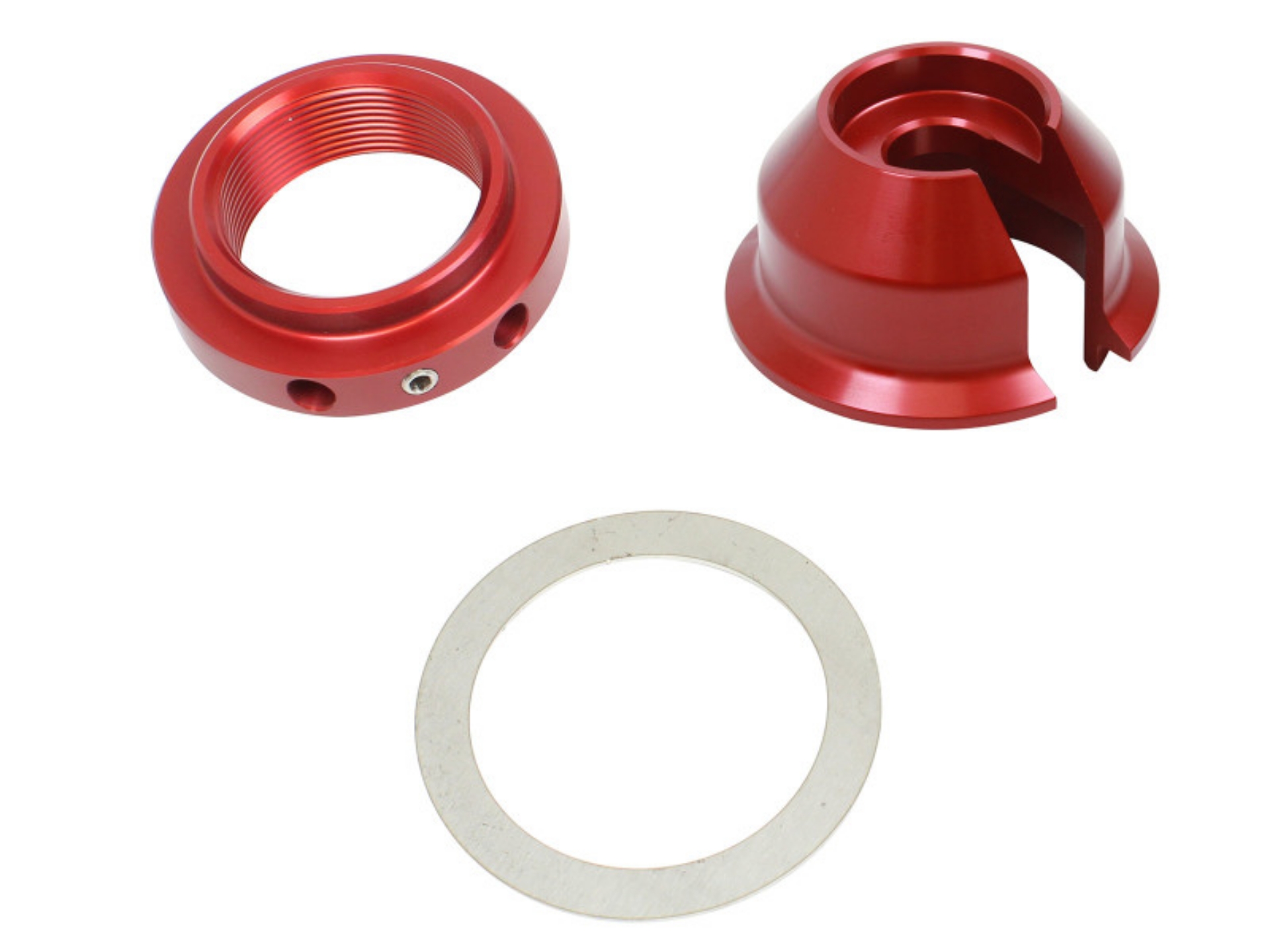 Picture of aFe Sway-A-Way 2-5 Coilover Spring Seat Collar Kit Single Rate Extended Seat