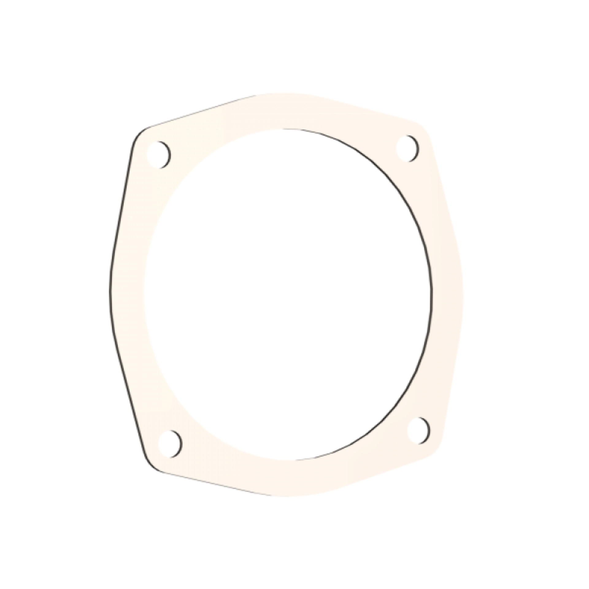 Picture of QTP 5in Bolt-On QTEC 4 Bolt Gasket