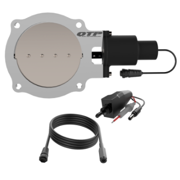 Picture of QTP 5in Bolt-On QTEC Electric Cutout Valve - Single