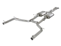 Picture of aFe MACH Force-Xp 2-1-2in 304 SS Cat-Back Exhaust 15-19 Dodge Challenger V6-3-6L - Raw Tip