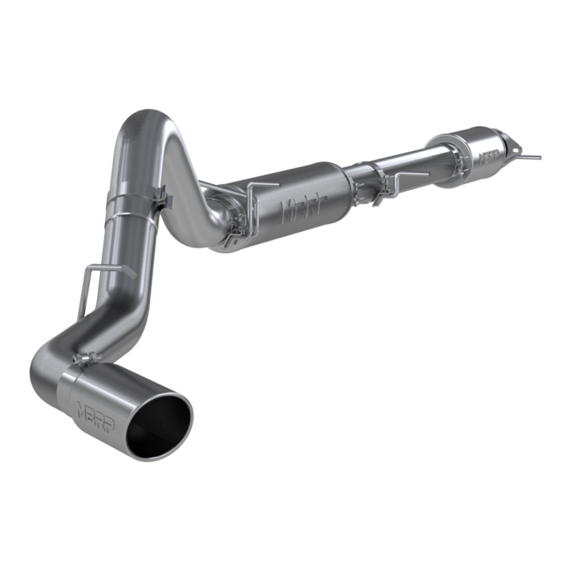 Picture of MBRP 2020 Chevrolet-GMC 2500-3500 HD Silverado-Sierra 6-6L V8 Installer Series Exhaust - Aluminum