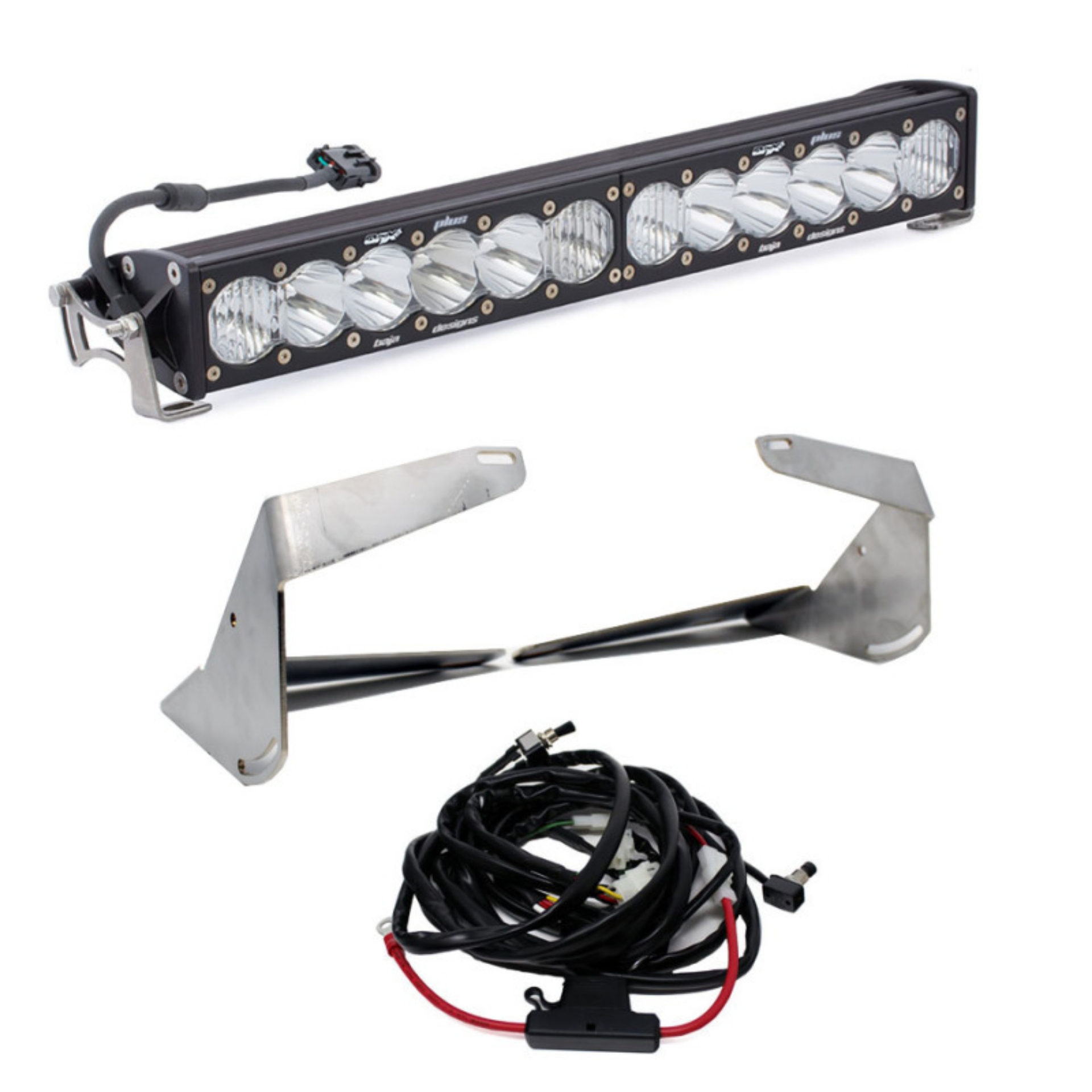 Picture of Baja Designs 2019+ Ram 2500-3500 20 Inch OnX6+ Driving Combo Bumper Kit