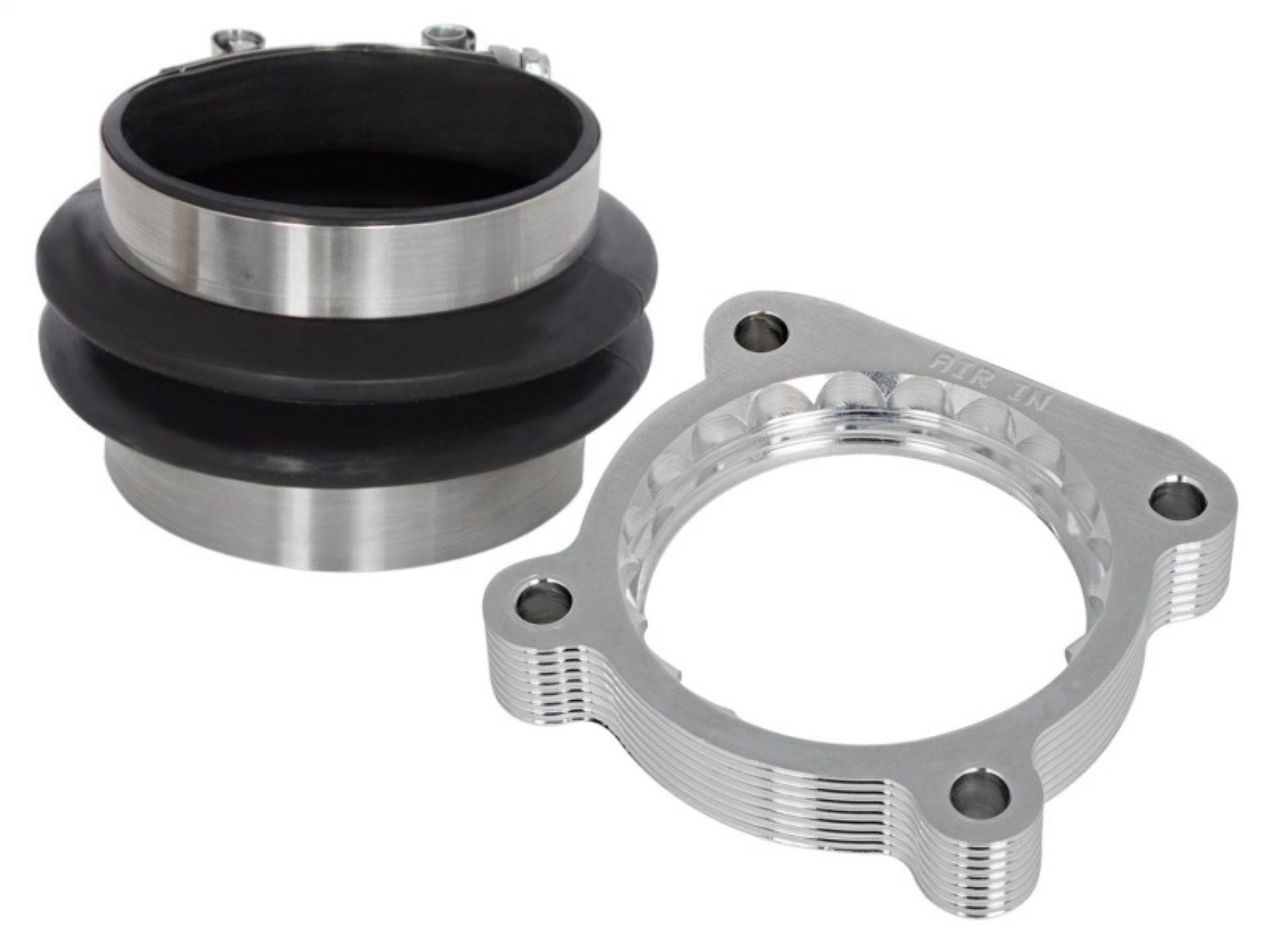 Picture of aFe Silver Bullet Throttle Body Spacers TBS Nissan Patrol 10-16 V8-5-6L