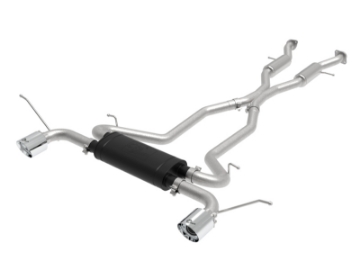 Picture of aFe Vulcan Series 2-5in 304SS Cat-Back Exhaust 11-19 Jeep Grand Cherokee WK2 5-7L w- Polished Tips